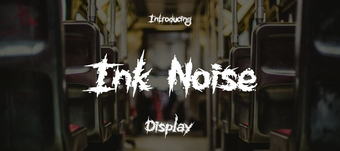Ink Noise Font