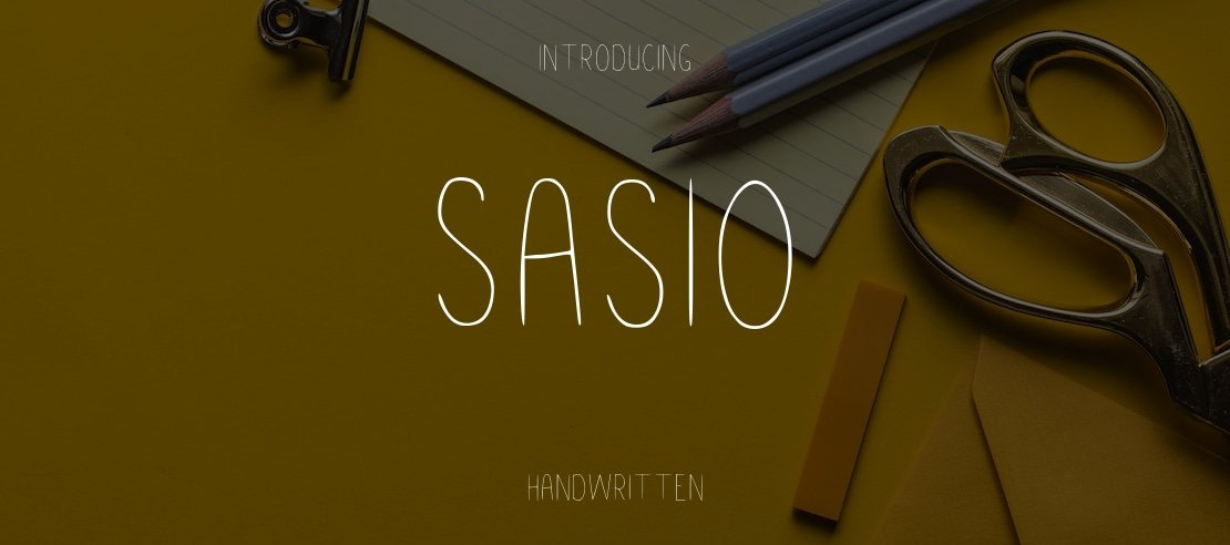 Sasio Font