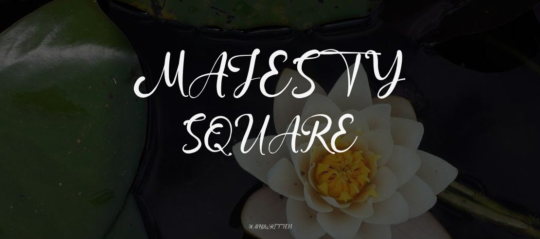 Majesty Square Font