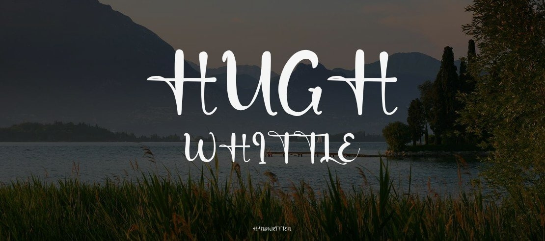 Hugh Whittle Font