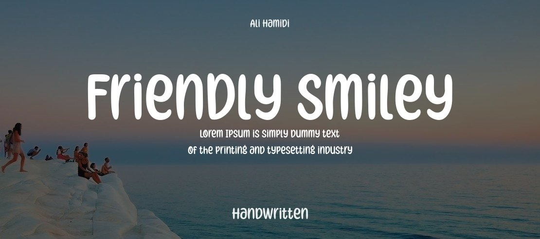 Friendly Smiley Font