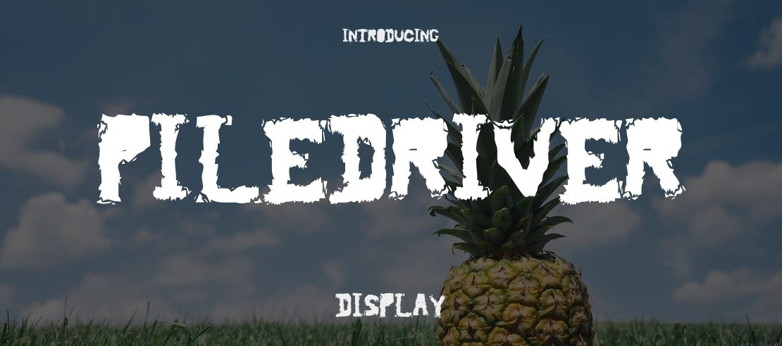 piledriver Font