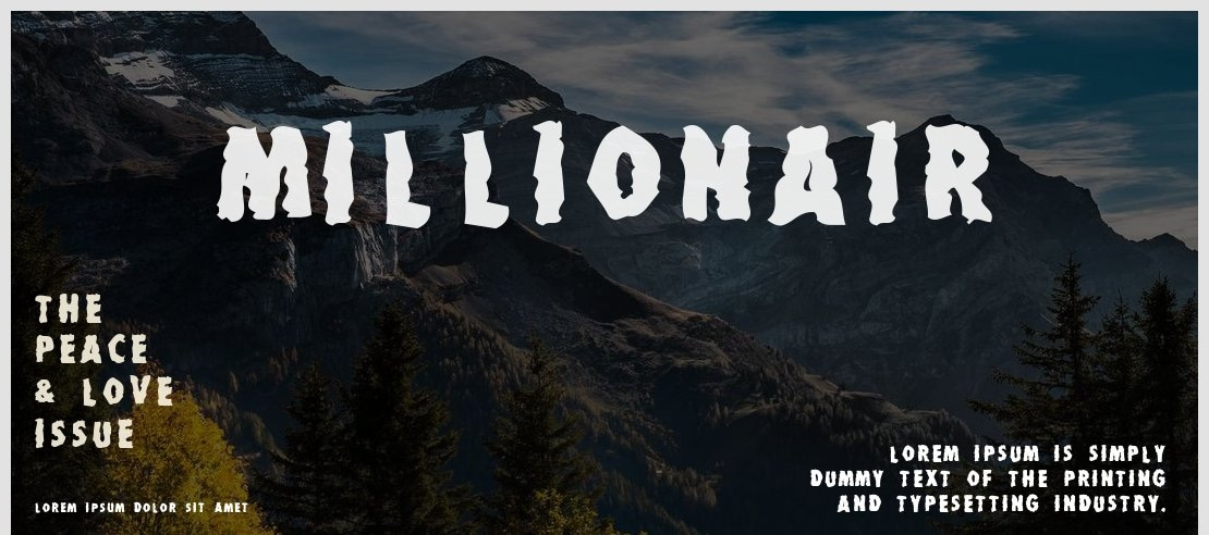 MillionAir Font