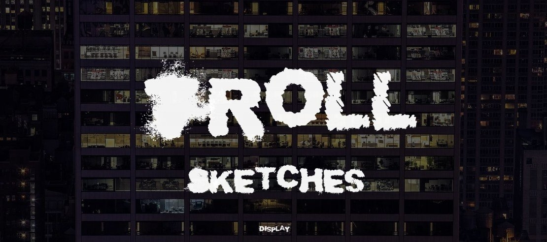 Troll Sketches Font