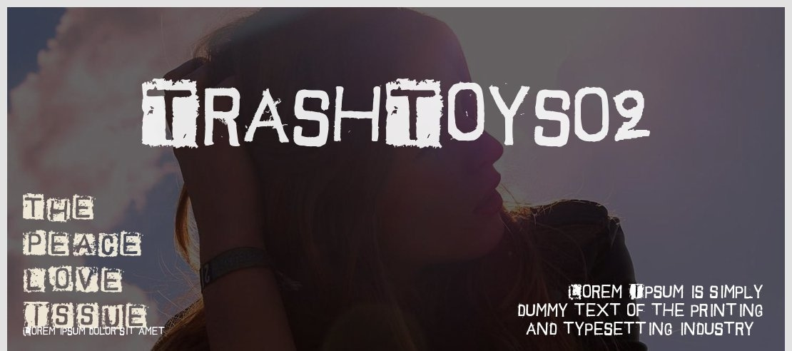 TrashToys02 Font