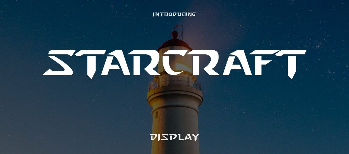 Starcraft Font