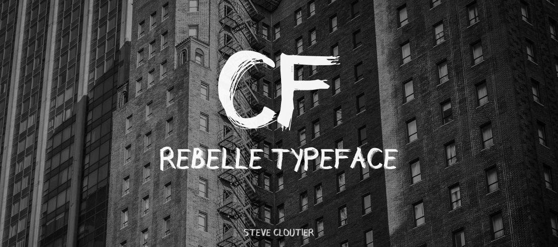 CF Rebelle Font