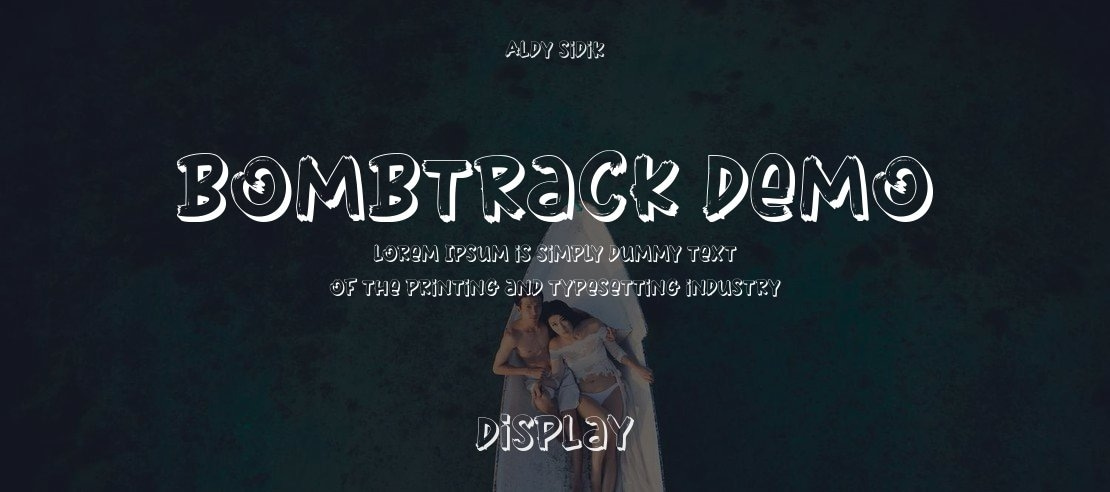 Bombtrack Demo Font