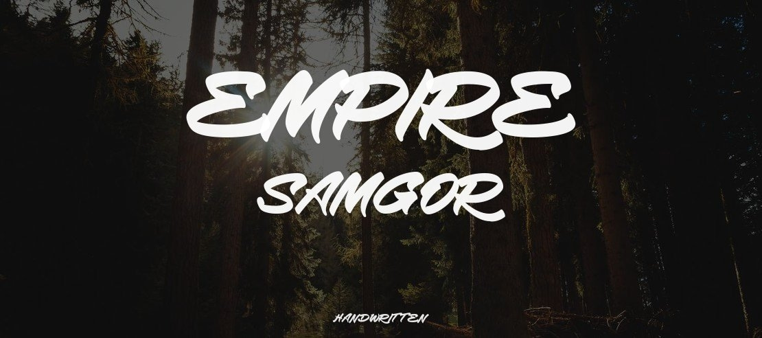 Empire Samgor Font