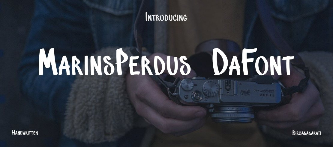 MarinsPerdus-DaFont Font