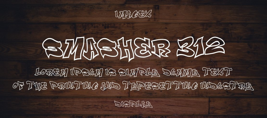 Smasher 312 Font