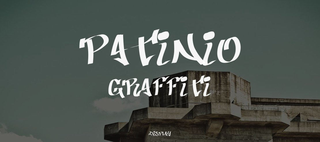 Patinio Graffiti Font