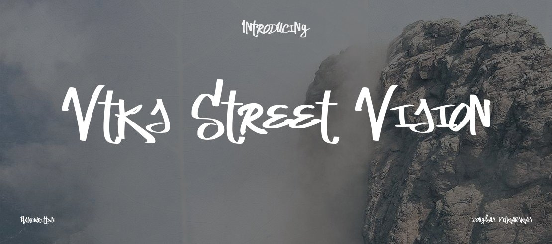 Vtks Street Vision Font