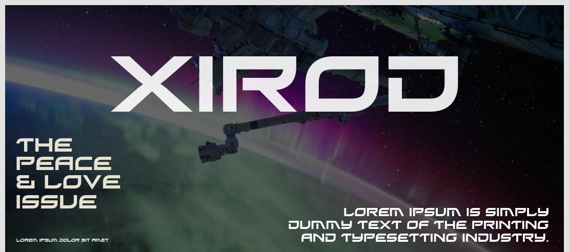 Xirod Font