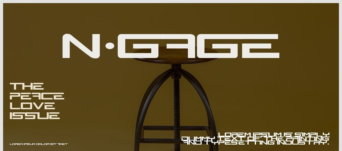 N-Gage Font