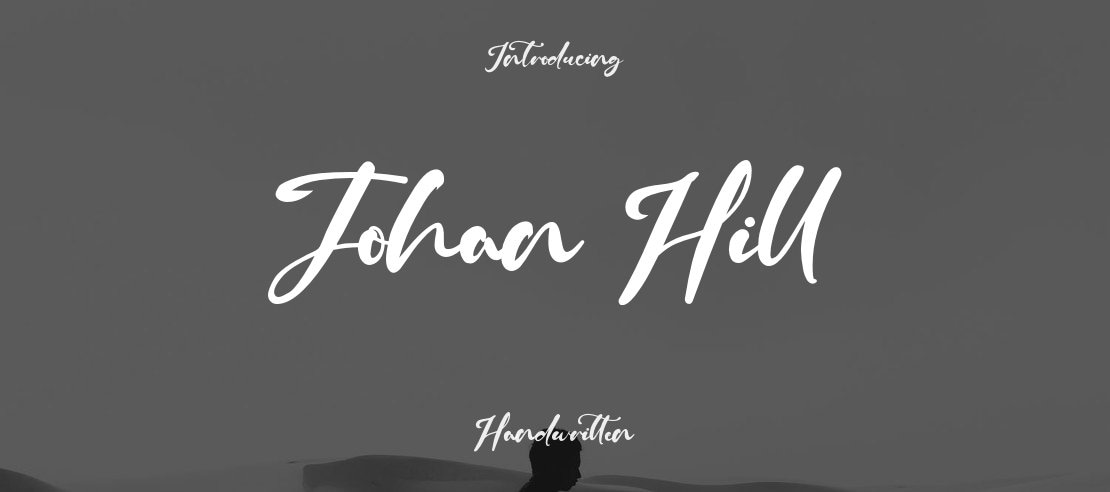 Johan Hill Font