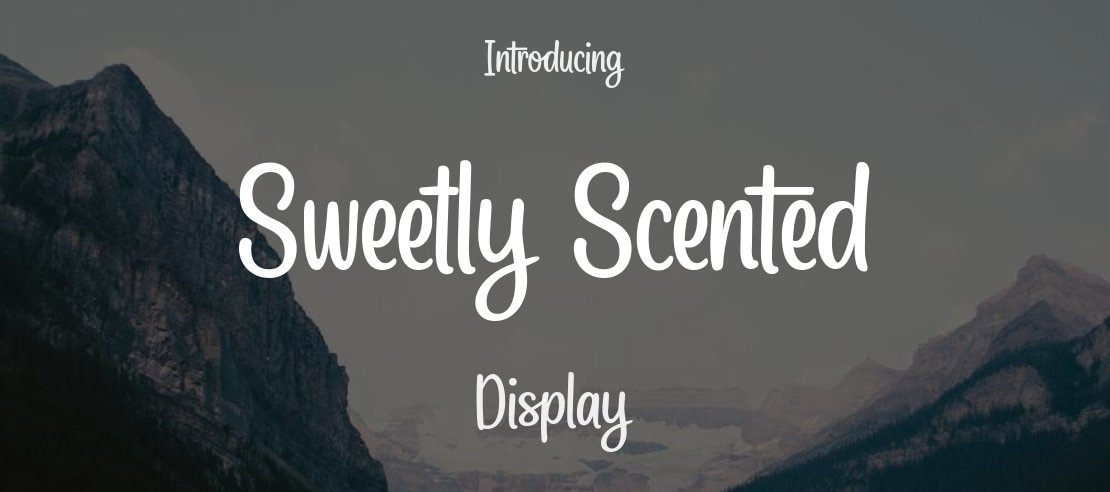 Sweetly Scented Font
