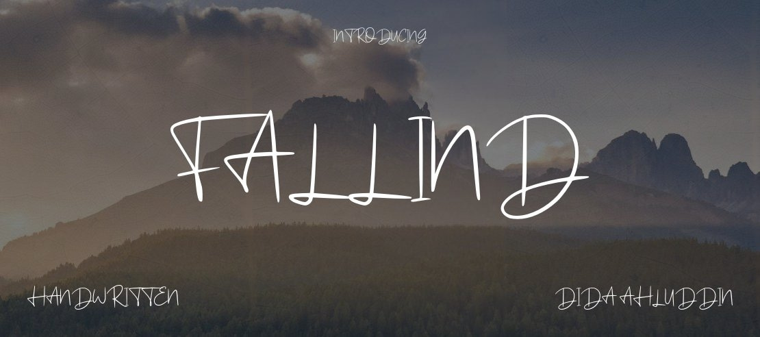 Fallind Font