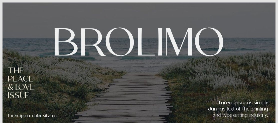BROLIMO Font