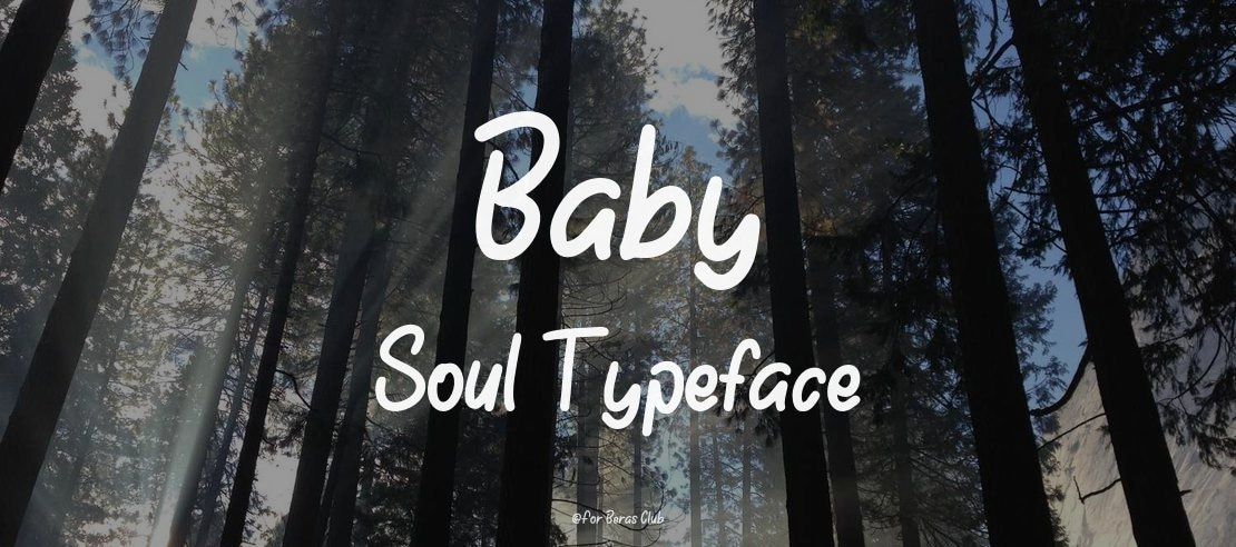 Baby Soul Font