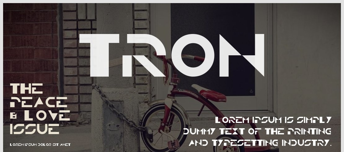 Tron Font