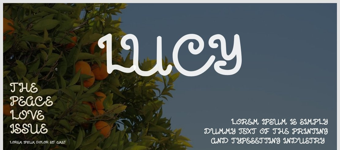 Lucy Font