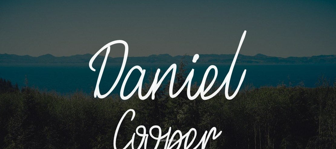 Daniel Cooper Font