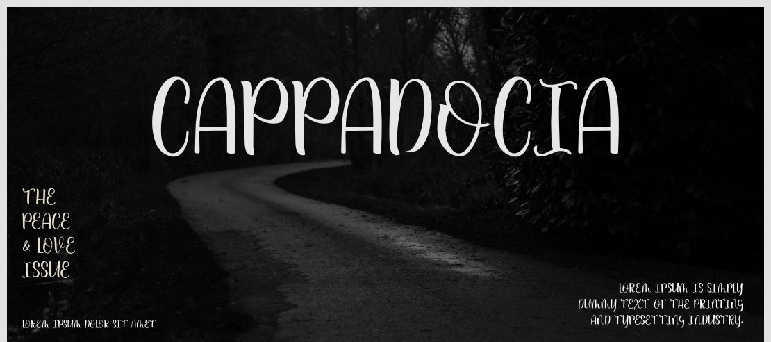 cappadocia Font