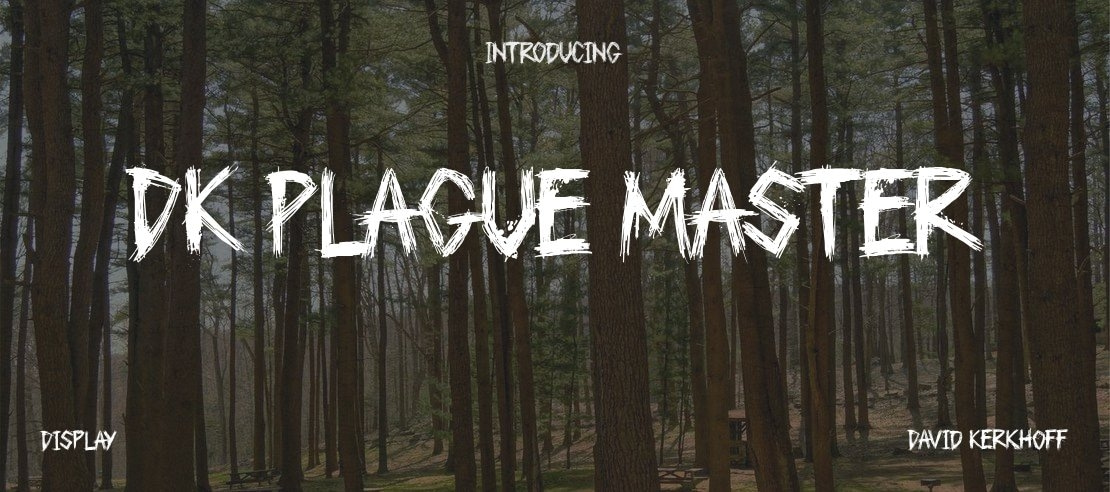 DK Plague Master Font