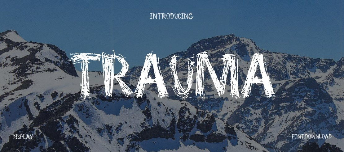 Trauma Font