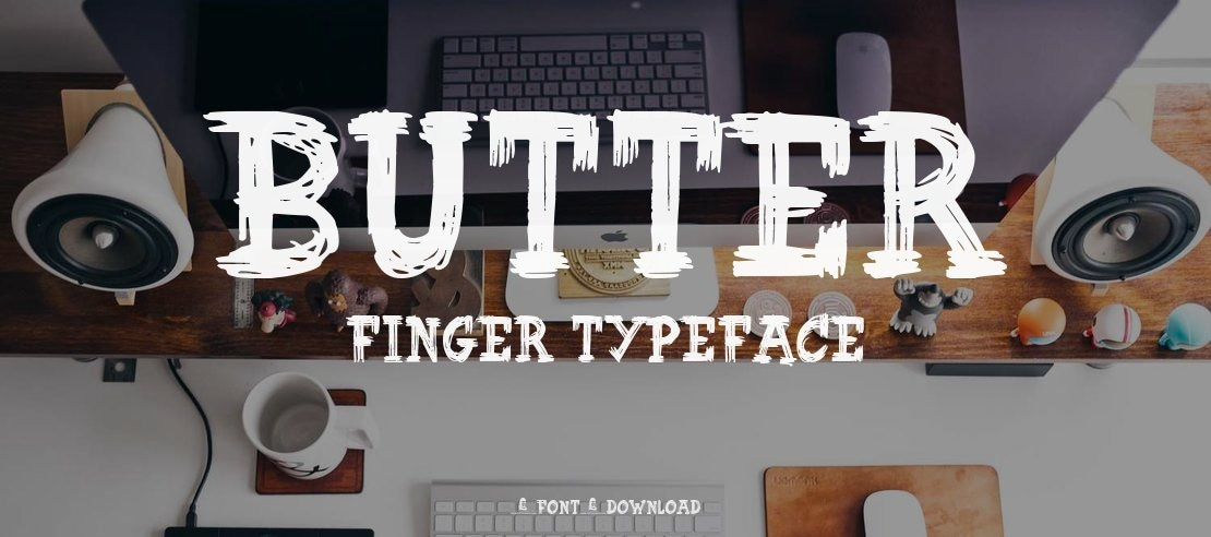 Butter Finger Font