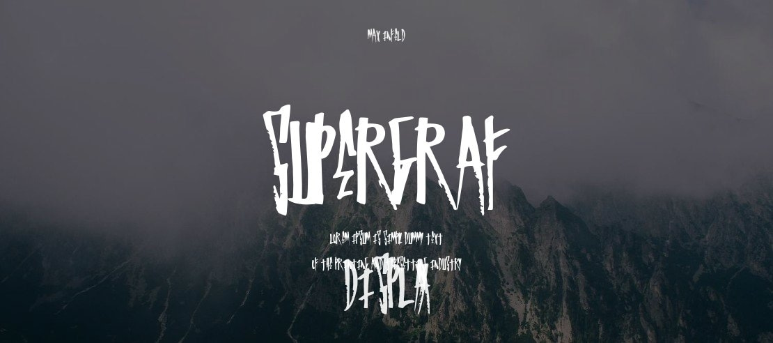 SuperGraf Font