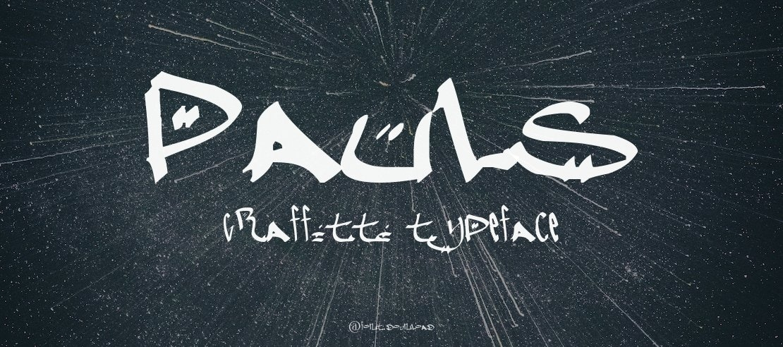 Pauls Graffitti Font