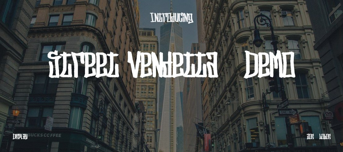 Street Vendetta (Demo) Font