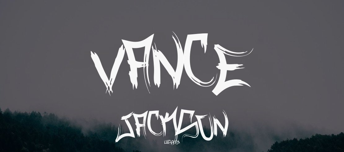 Vance Jackson Font