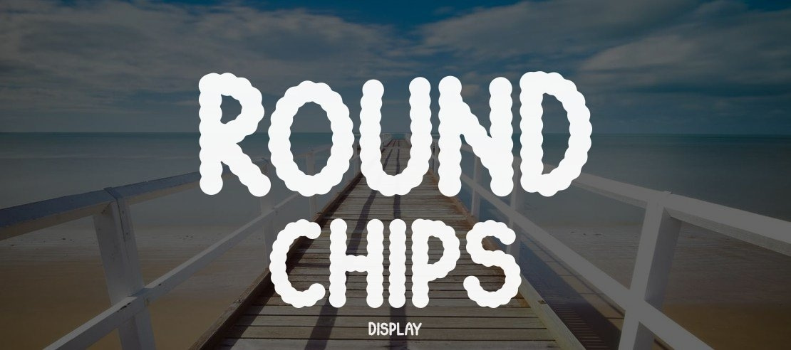 Round Chips Font
