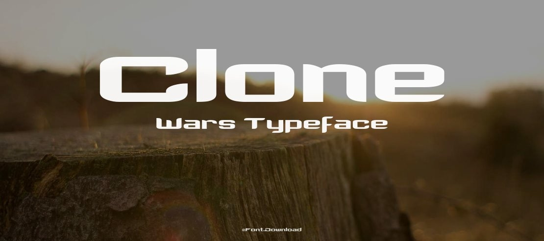 Clone Wars Font