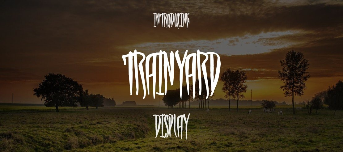 TrainYard Font