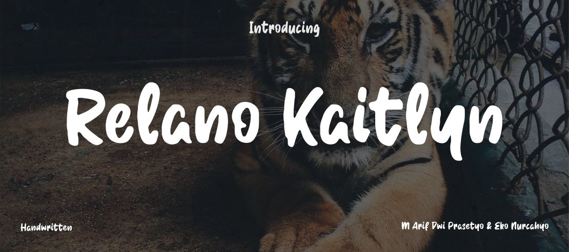 Relano Kaitlyn Font