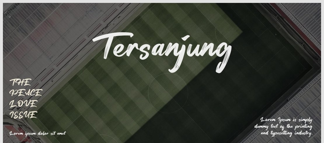 Tersanjung Font