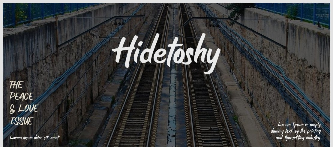 Hidetoshy Font