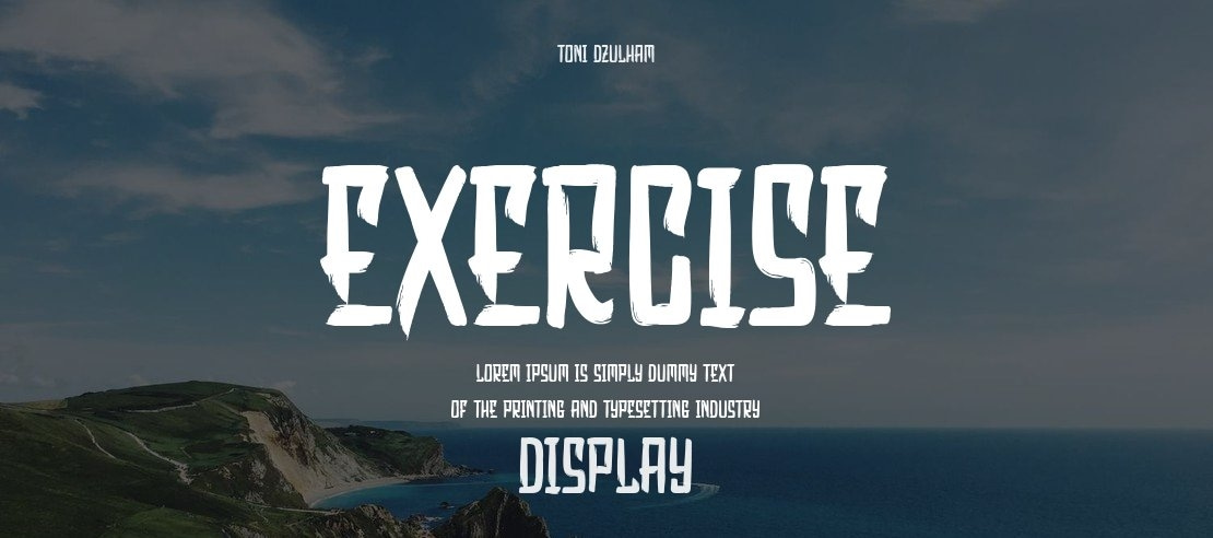 Exercise Font