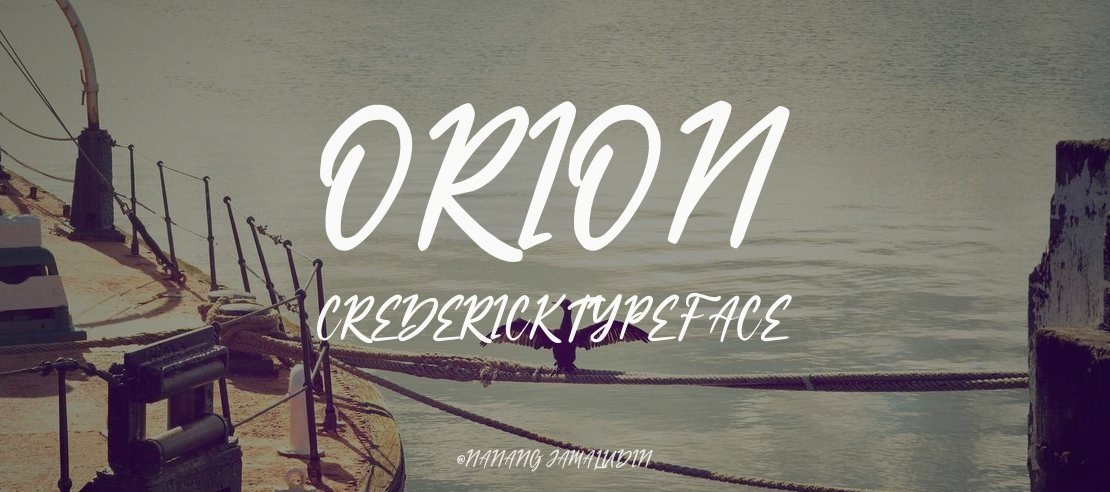 Orion Crederick Font