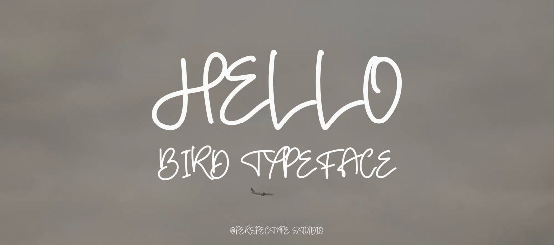 Hello Bird Font