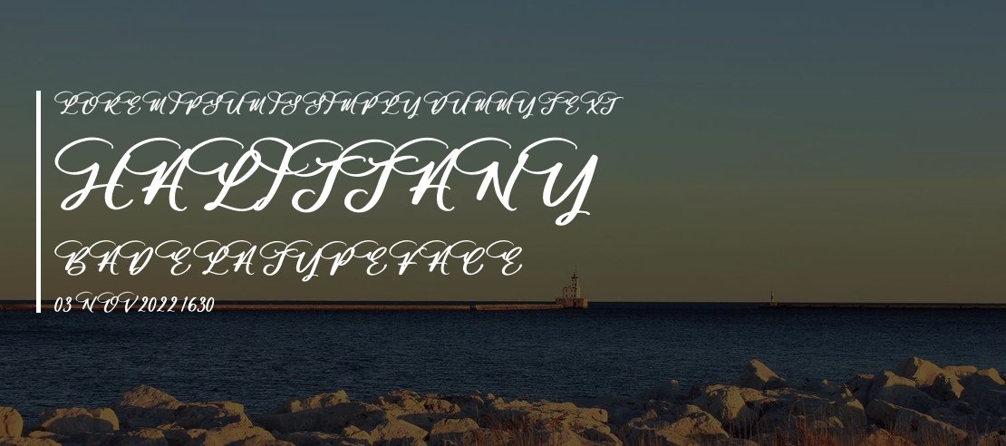 Halittany Badela Font