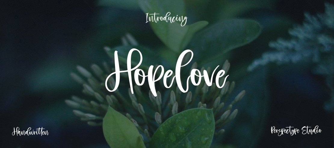 Hopelove Font
