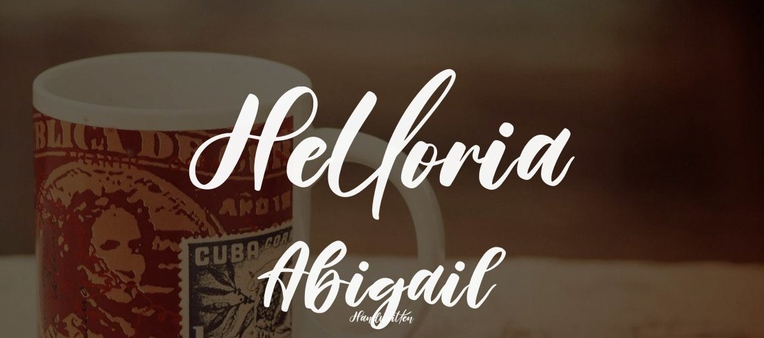 Helloria Abigail Font