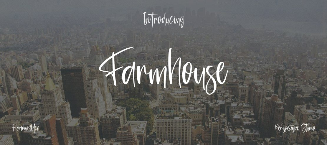 Farmhouse Font