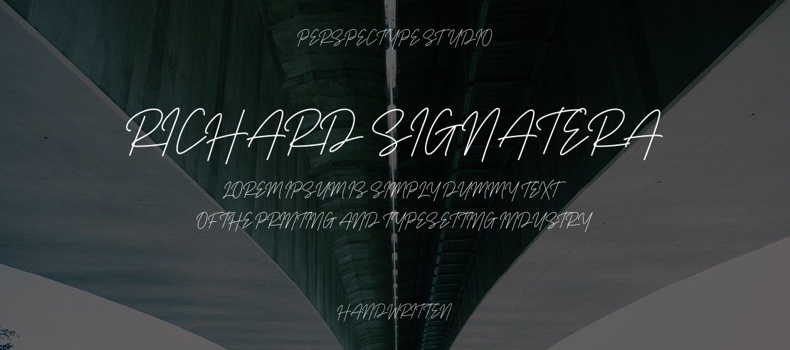 Richard Signatera Font