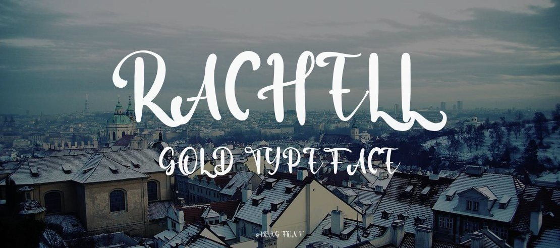 Rachell Gold Font